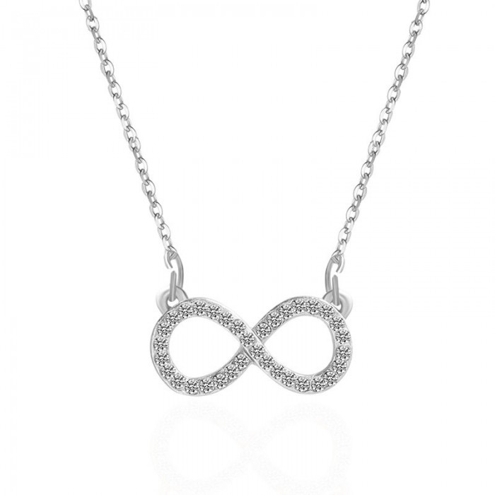 Collier infini strass